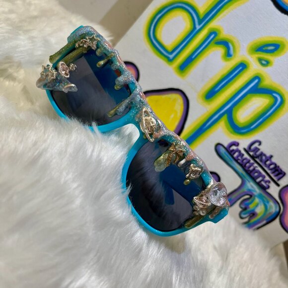 Cosmic Swirl Sunglasses by Drip Creations